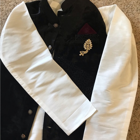 Kurta pajama with vest - Picture 1 of 3